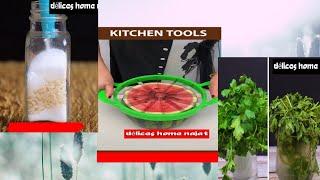 حيل و أفكار ذكية للمطبخ جديدة و بسيطة تسهل عليك الكثير.Kitchen tools&gadgets