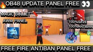 Free Fire Antiban Panel️ Awm Aimbot Injector100% Antiban All Rank Working | OB48 Update |