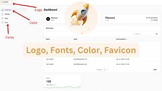 7 | Change Theme color, fonts , logo and favicon in Filament panel | #filament #laravel