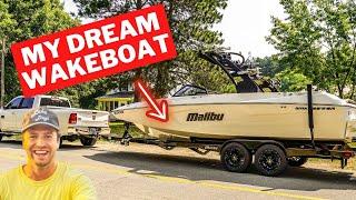 Buying My Dream Wake Boat [ Malibu Wakesetter 23 MXZ ]