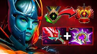 Bloodthorn + Nullifer Phantom Assassin 17Kills Insant Burst Damage in Immortal 7K Dota 2