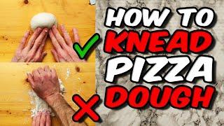 How to knead pizza dough | How to knead by hand 
