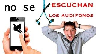 No se escuchan los audifonos problema solucionado!