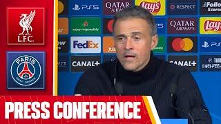 Luis Enrique & Khvicha Kvaratskheli Pre-Match Press Conference | Champions League | Liverpool v PSG