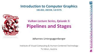 Pipelines and Stages | "Inside Graphics, Compute, Ray Tracing Pipes" | Vulkan Lecture Series, Ep. 5