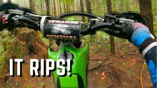 Is The Lightest 4 Stroke KLX 140RF Dirt Bike Secretly An Enduro Machine!?