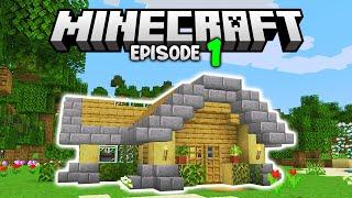 My Minecraft Journey Begins! | Let's Play Minecraft Survival Episode 1