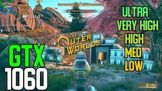 The Outer Worlds - GTX 1060 3gb | i5 8400 | 16GB | 1080p Low - Ultra Settings | FRAME-RATE TEST