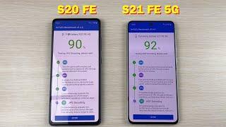 Samsung S20 FE vs S21 FE 5G Benchmark Test | Snapdragon 865 vs Exynos 2100