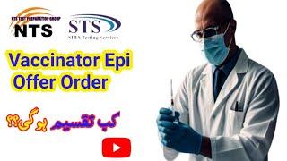 Vaccinator Pass Candidates Big Update Sts And Nts Pass Candidates Final Selection List offer letter