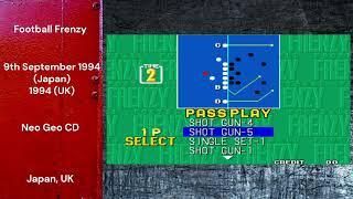 Console Sports Games of 1994 - Football Frenzy