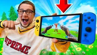 LUDO me VOLE ma SWITCH FORTNITE (Je suis pas content)