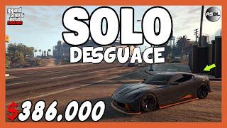 SOLO | Haciendo dinero para el nuevo DLC en GTAV Online - Repetir GOLPE del DESGUACE | ASBLACK