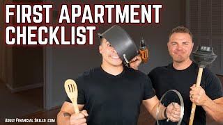 Things to Buy for Your First Apartment + Checklist