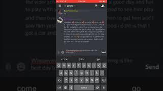 Almost 10 minutes of discord spamming