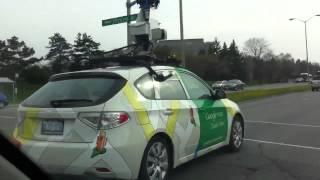 Google Street View Car In Ottawa