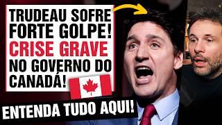 Trudeau em CRISE GRAVE no CANADÁ: Políticos pedem renúncia do primeiro-ministro após demissão 