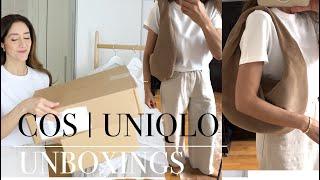 Recent COS & UNIQLO Favourites | AEYDE & FLATTERED Unboxing