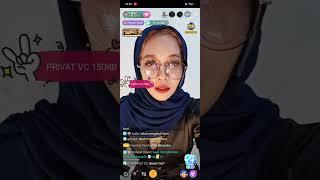Bigo live jilbab cantik pamer payudara  || part 2
