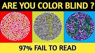 Color Blind Test  -  97% Fail | Eye Test