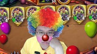 I GOT CLOWNED!! | Madness at the Darkmoon Faire | Hearthstone
