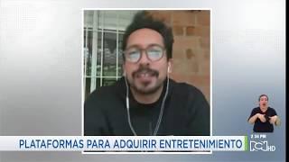 Hoy hablé de mi record en Mowies con Noticias de RCN.