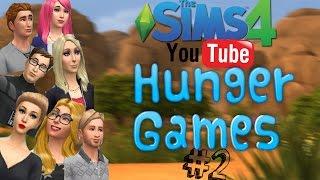 Sims 4 Youtuber Hunger Games #2 DANCE OFF!