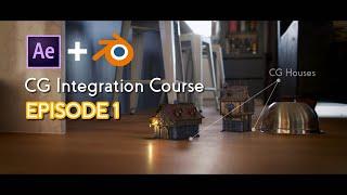 CG Integration into Live Action Footage Blender + After Effects Tutorial (Part 1)