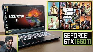 GTA 5 Gaming Review on Acer Nitro 5 [Ryzen 5 4600H] [Nvidia GTX 1650Ti] [8gb Ram] 