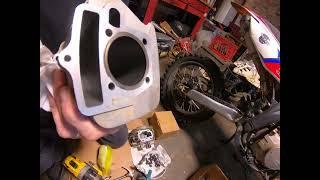 Apollo RFZ 125cc pit bike top end rebuild how to !