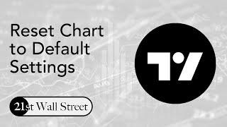 How To Reset TradingView Chart To Default Layout
