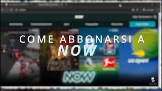 COME ABBONARSI A NOW TV Passaggi e Guida Completa