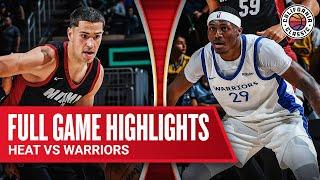 HEAT vs WARRIORS | CALIFORNIA CLASSIC | FULL GAME HIGHLIGHTS | July 6, 2024