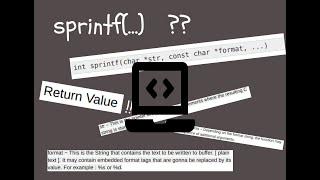 sprintf() - standard function from stdio.h