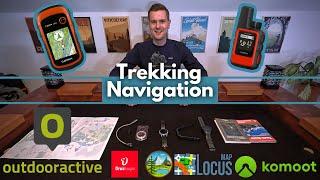 Leichte Navigation beim Trekking: GPS-Geräte, Smartwatches, Karten