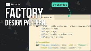 Factory Pattern in Python by Example - Q&A Thursdays