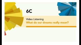 English File 4thE - Pre Intermediate - Video Listening - 6C What do our dreams really mean?