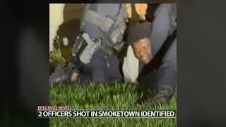 New video shows moments before 2 Louisville police officers were shot in Smoketown neighborhood