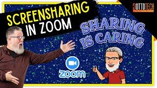 Screensharing in Zoom - Screen-share Tutorial