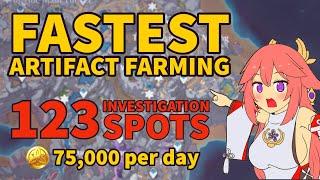 FASTEST Artifact Farming (14 MINUTES ONLY) | Genshin Impact Tips