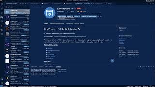 FIX! Live Preview Extension Visual Studio Code