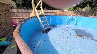 Drain Your Bestway Above Ground Pool ALL THE WAY!