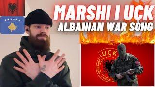 TeddyGrey Reacts to  Marshi UÇK - Kosova War Song | UK  REACTION