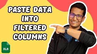 Paste Data into Filtered Columns in Excel (Clever Tricks)