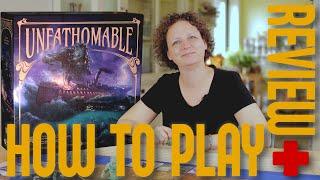 Unfathomable - How to Play - Review - Fantasy Flight Games - BoardgameNinja   (English - Nederlands)