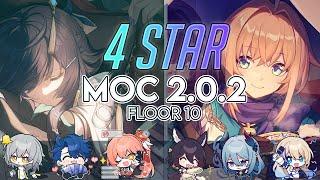 NEW TURBULENCE MAKES MY SAMPO BROKEN | 4 STAR ONLY | MOC 10 [2.0.2] | Honkai Star Rail