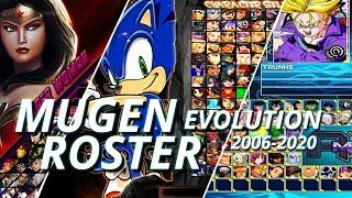 MugenLord's  MUGEN Roster Evoulution (2006 - 2020)