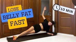 BELLY WORKOUT I LOSE FAT FAST