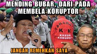 SANGAR ! IKUTI KATA GUSDUR.. DEMI RAKYAT PRABOWO RELA SINGKIRKAN TNI-POLRI YANG MEMBELA KORUPTOR.