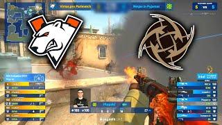 Virtus.pro vs NIP - IEM Katowice 2021 - DUST 2 Highlights